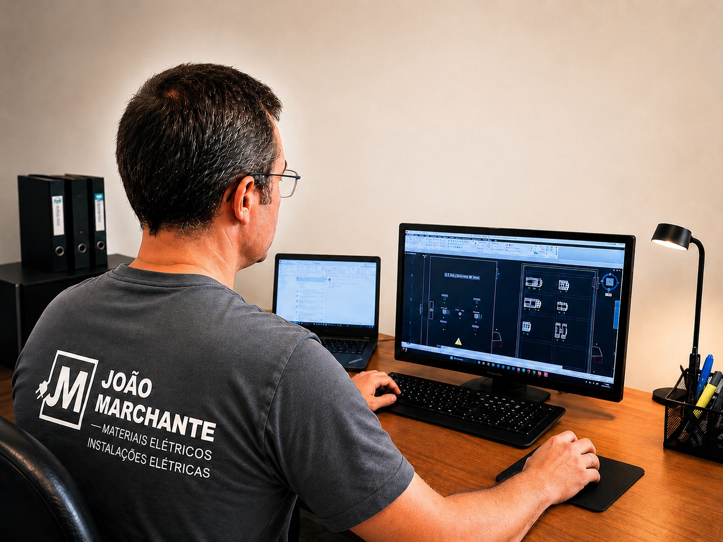 Projeto de engenharia e plantas técnicas